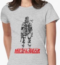 Metal Gear Solid Women's Fitted T-Shirt