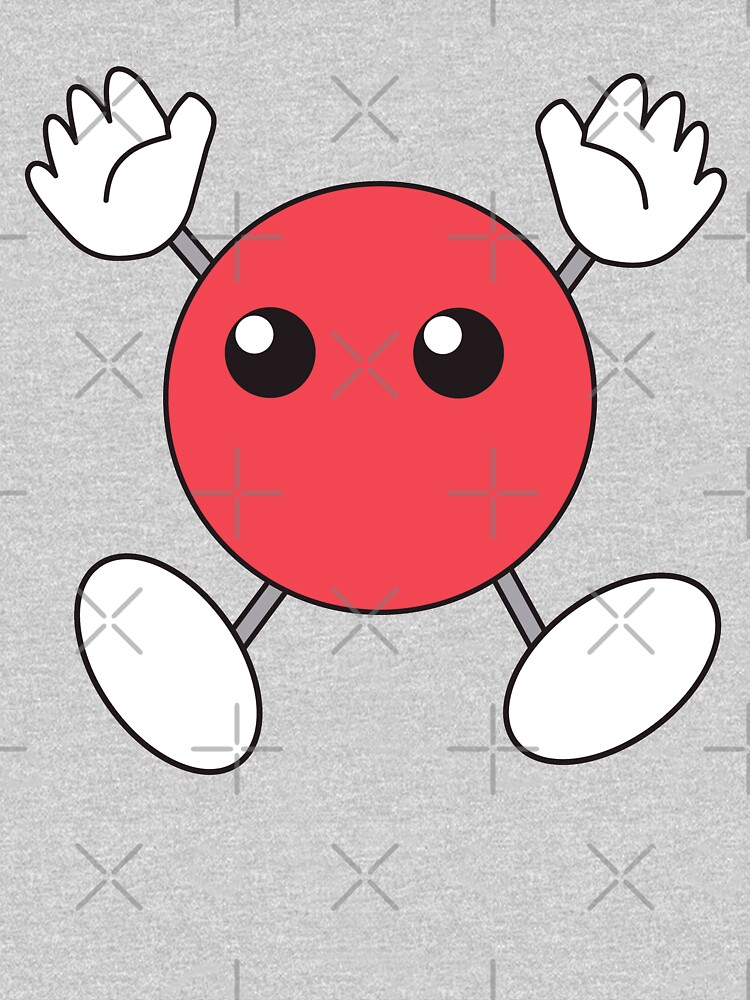 "Hinata & Ushijima's Red Blob Shirt Design" T-shirt by teeworthy
