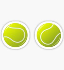 Tennis Ball Aufkleber Sticker