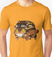 Camiseta ajustada Cat Bus Totoro