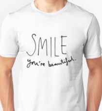 Smile, You're Beautiful Unisex T-Shirt