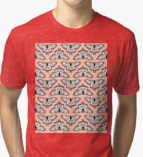 Luna Moth // botanical nature woodland butterfly moth andrea lauren Tri-blend T-Shirt