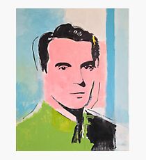 David Byrne Pop Art Malerei - von William Wright - Talking Heads Fotodruck