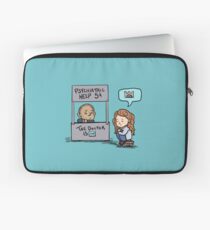 the doctor is in Laptop Sleeve