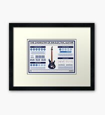 The Chemistry of an Electric Guitar Framed Print