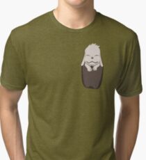 Akamaru in your pocket! Tri-blend T-Shirt