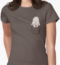 Akamaru in your pocket! Women's Fitted T-Shirt