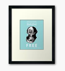 Sink Beneath the Surface Framed Print