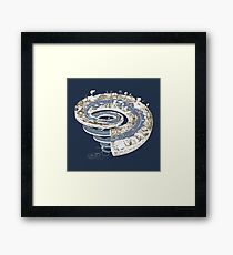 Geologic Period Timeline Framed Print
