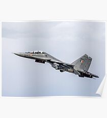 Sukhoi Su-30MKI "Flanker-F" SB167 getting airborne Poster