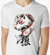 Wolf Men's V-Neck T-Shirt