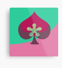 Spade Metal Print