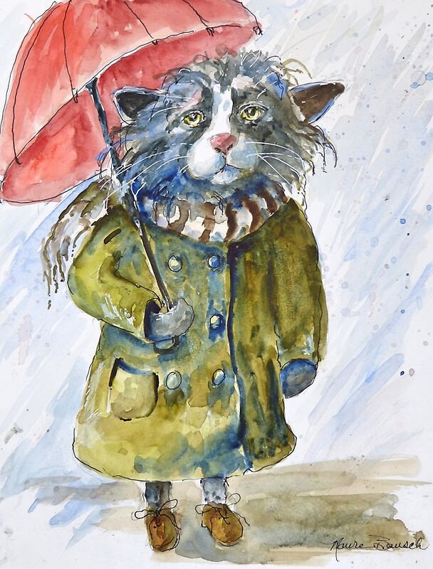 "Bedraggled" by twopoots Redbubble