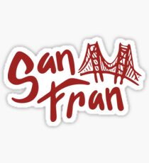 San Fran Sticker