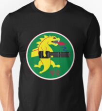 25th Fighter Squadron (black) Unisex T-Shirt