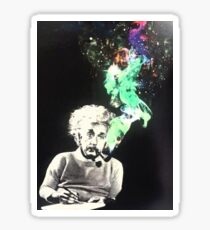 Pegatina Albert Einstein