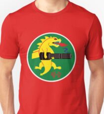 25th Fighter Squadron (red) Unisex T-Shirt