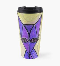 blue fox Travel Mug