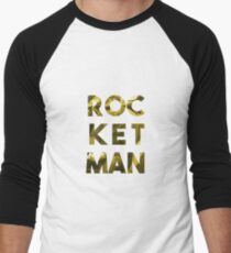 ROCKET MAN Men's Baseball ¾ T-Shirt