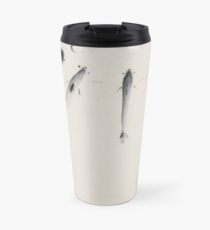 Sumi-e Fish Travel Mug