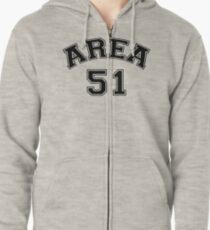 AREA 51 Zipped Hoodie