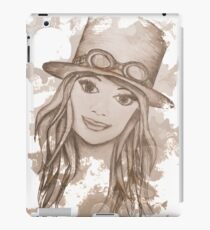 Steampunk Girl iPad Case/Skin
