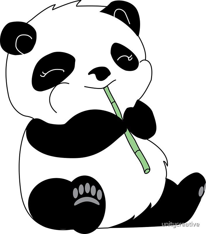 Cute Giant Panda: Stickers | Redbubble