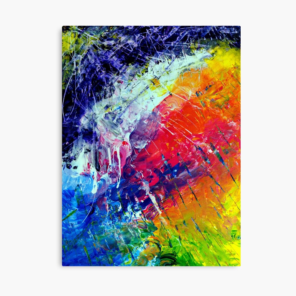 Original Abstract Art #200 - My Art Series Canvas Print