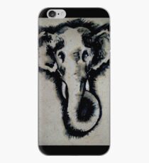 Inked elephant iPhone Case
