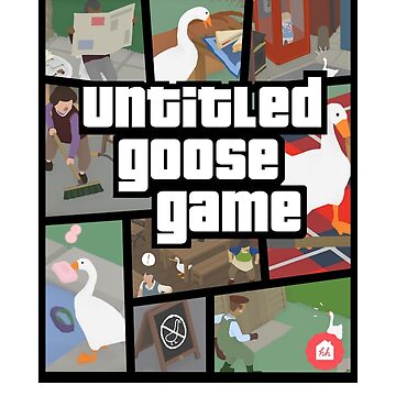 Two Player Untitled Goose Game Poster for Sale by ChailynReed