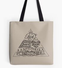 The Four Basic Food Groups Tote Bag