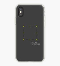 Analog Interface (on Gray) iPhone Case