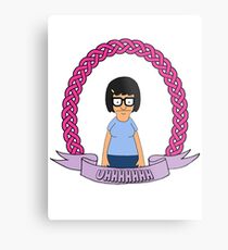 UHHHHHH // Tina Belcher Metal Print