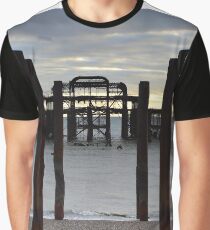 Brighton West Pier Graphic T-Shirt