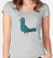 Pigeon Women's Fitted Scoop T-Shirt