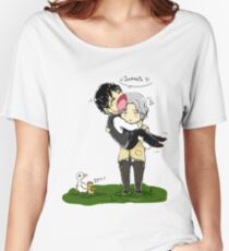 Heronstairs and ducks Women's Relaxed Fit T-Shirt
