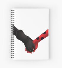 Cuaderno de espiral Manos de Ladynoir