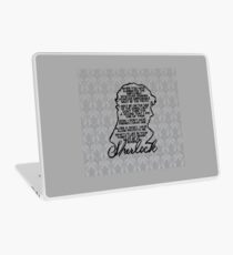 BBC Sherlock quote picture Laptop Skin