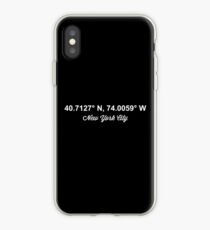 NYC Coordinates iPhone Case