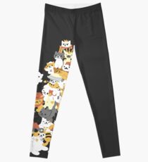 cat pile Leggings