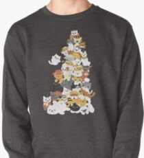 cat pile Pullover Sweatshirt
