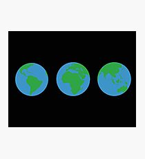 Globes Photographic Print