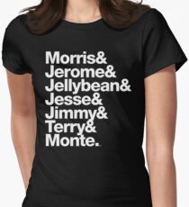 The Original 7ven Morris Day Jimmy Jam Merch Women's Fitted T-Shirt