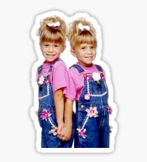 Mary Kate Ashley Olsen Full House Sticker