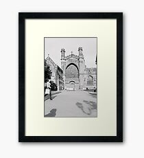 Impressive Frontage Framed Print