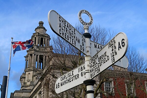 Stockport and greater Manchester Towns
