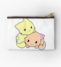 Zwei entzückende Karikaturkatzen Studio Clutch