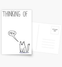 Thinking of Mew Postcards