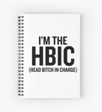 Cuaderno de espiral Soy el HBIC