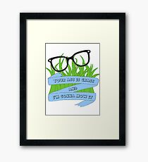 Tina Quotes Framed Print